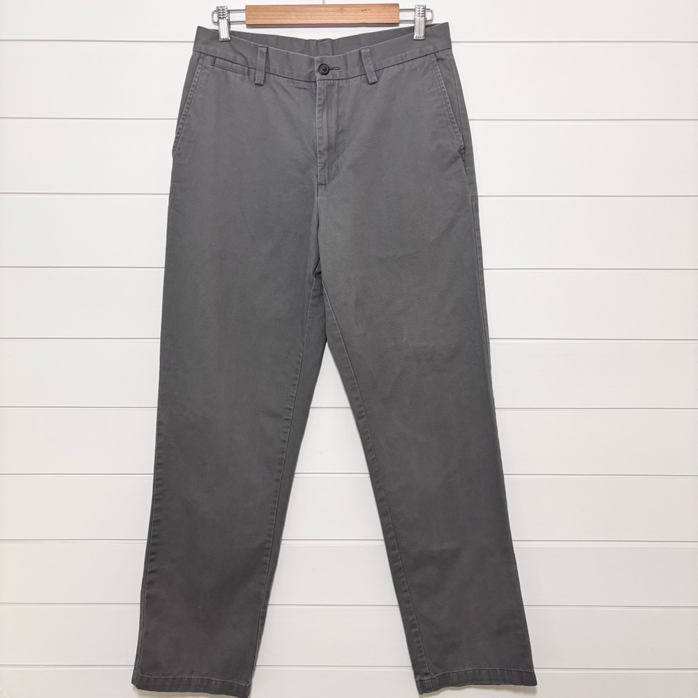 Croft&Barrow‎ Classic Fit Cotton Men's Gray Pants Size 32x34